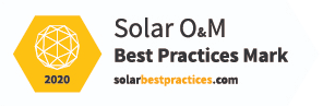Solar O&M best practice mark