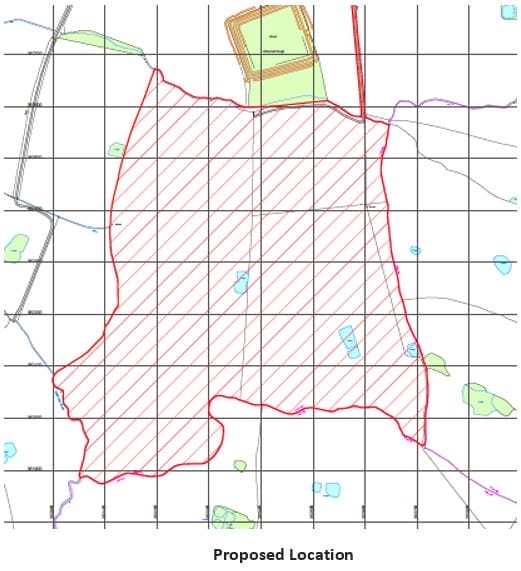 Woodwalton map
